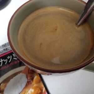 ハーフ＆ハーフ　糖と美をプラス　癒しのカフェオレ